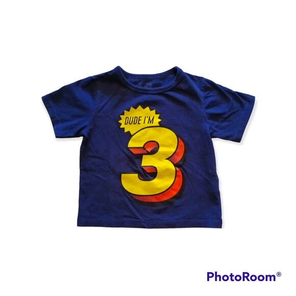 Dude I'm 3 Shirt - Picture 1 of 2